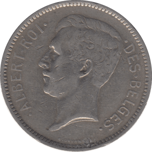 1931 BELGIUM 5 CENTIMES - SILVER WORLD COINS - Cambridgeshire Coins
