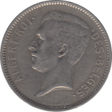 1931 BELGIUM 5 CENTIMES - SILVER WORLD COINS - Cambridgeshire Coins