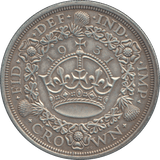 1931 CROWN ( EF ) - Halfcrown - Cambridgeshire Coins
