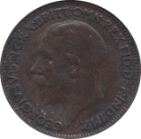 1931 FARTHING ( EF ) 2 - Farthing - Cambridgeshire Coins