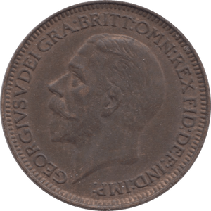 1931 FARTHING ( EF ) - Farthing - Cambridgeshire Coins