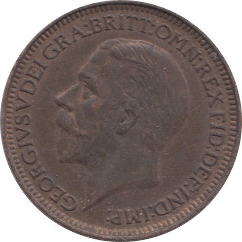 1931 FARTHING ( EF ) - Farthing - Cambridgeshire Coins