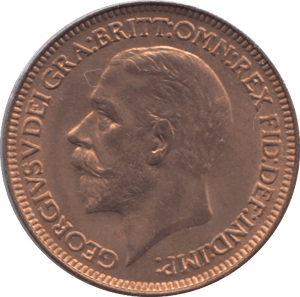 1931 FARTHING ( UNC ) 2 - Farthing - Cambridgeshire Coins