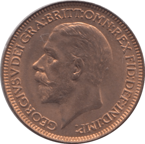 1931 FARTHING ( UNC ) 2 - Farthing - Cambridgeshire Coins