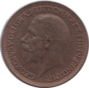 1931 FARTHING ( UNC ) 3 - Farthing - Cambridgeshire Coins