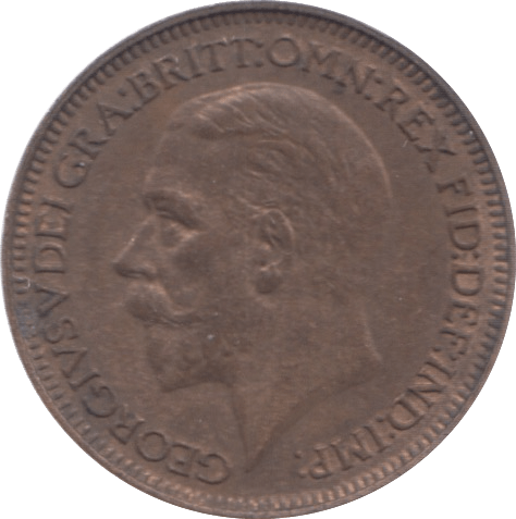 1931 FARTHING ( UNC ) 3 - Farthing - Cambridgeshire Coins