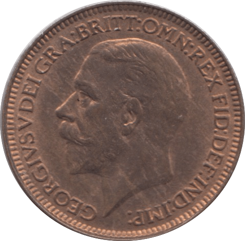 1931 FARTHING ( UNC ) - Farthing - Cambridgeshire Coins