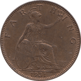 1931 FARTHING ( UNC ) - Farthing - Cambridgeshire Coins