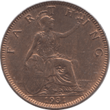 1931 FARTHING ( UNC ) - Farthing - Cambridgeshire Coins