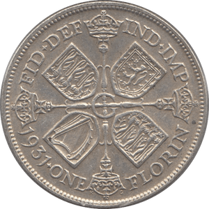 1931 FLORIN ( GVF ) - Florin - Cambridgeshire Coins