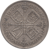 1931 FLORIN ( VF ) 5 - Florin - Cambridgeshire Coins