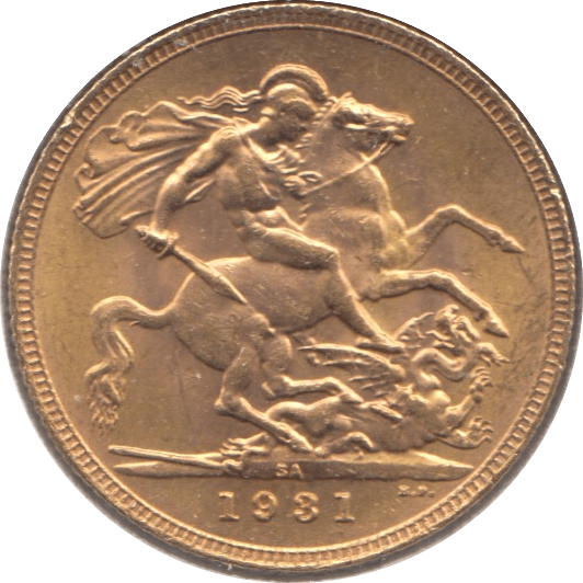 1931 GOLD SOVEREIGN ( AUNC ) SOUTH AFRICA MINT REF 2 - Sovereign - Cambridgeshire Coins