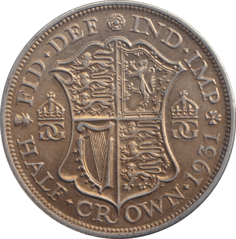 1931 HALFCROWN ( AUNC ) - Halfcrown - Cambridgeshire Coins