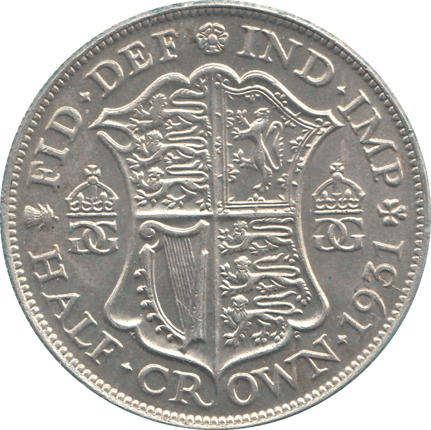 1931 HALFCROWN ( EF ) C - Halfcrown - Cambridgeshire Coins