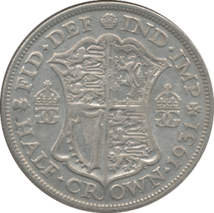 1931 HALFCROWN (F) - Halfcrown - Cambridgeshire Coins
