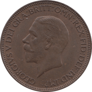 1931 HALFPENNY ( AUNC ) - Halfpenny - Cambridgeshire Coins