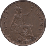 1931 HALFPENNY ( AUNC ) - Halfpenny - Cambridgeshire Coins