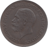 1931 HALFPENNY ( UNC ) 25 - Halfpenny - Cambridgeshire Coins