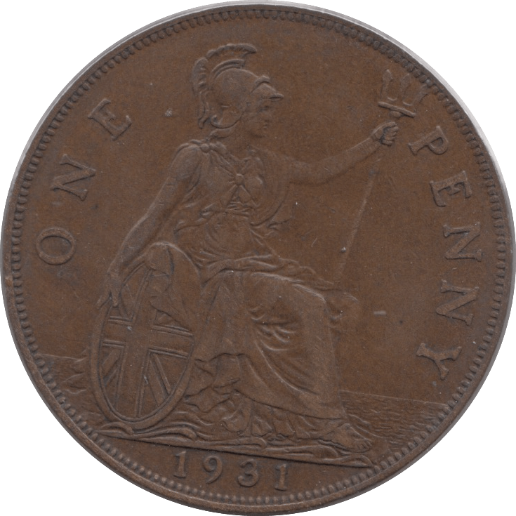 1931 PENNY ( EF ) - Penny - Cambridgeshire Coins