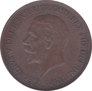 1931 PENNY ( UNC ) B - Penny - Cambridgeshire Coins