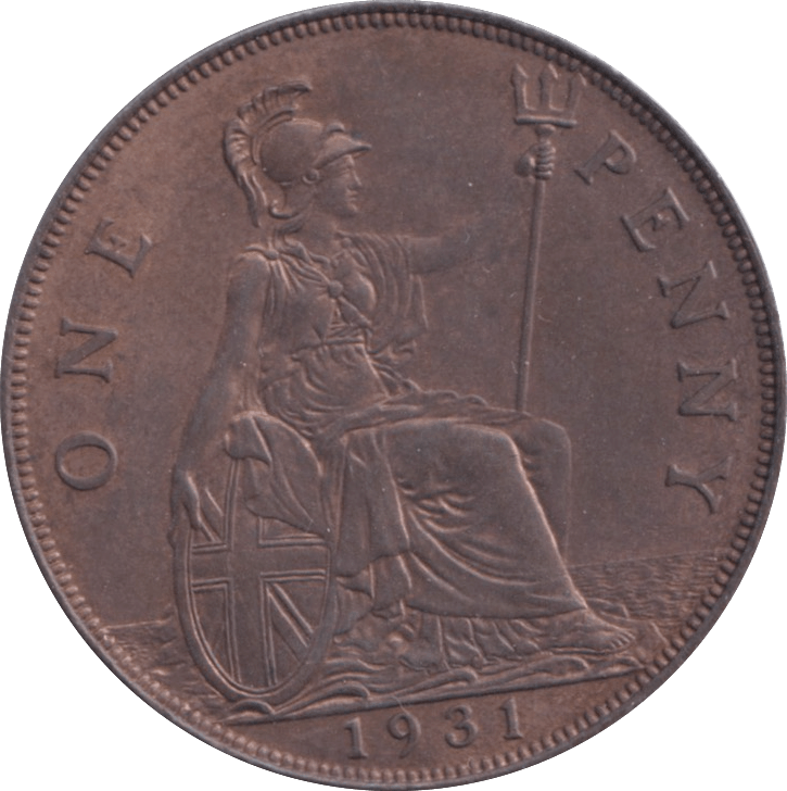 1931 PENNY ( UNC ) - Penny - Cambridgeshire Coins