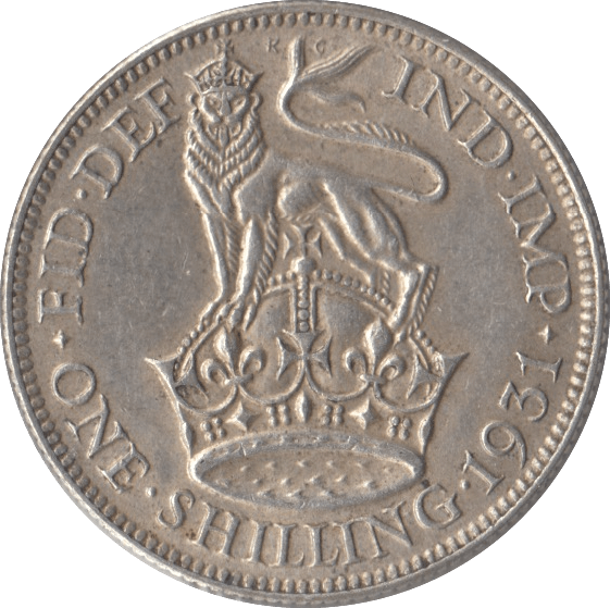1931 SHILLING ( EF ) - Shilling - Cambridgeshire Coins