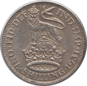 1931 SHILLING ( UNC ) - Shilling - Cambridgeshire Coins