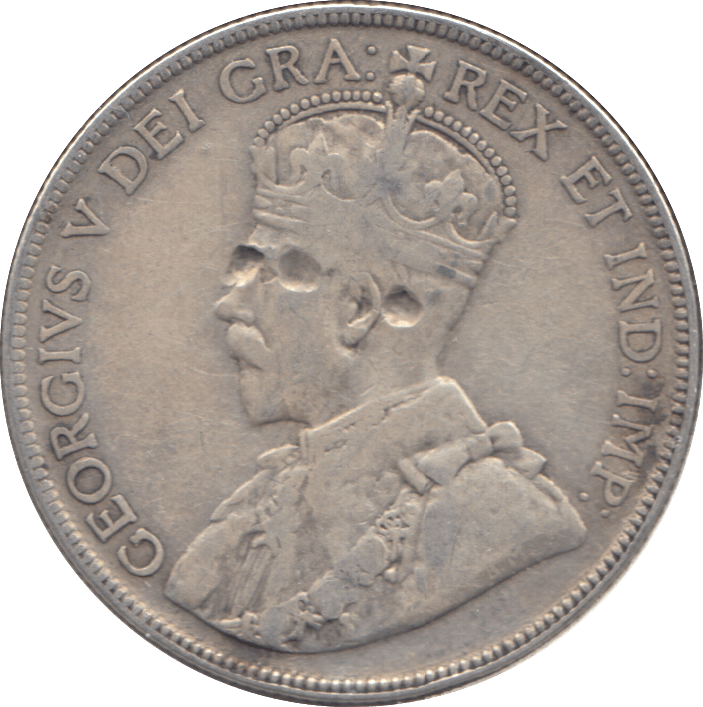 1931 SILVER FIFTY CENTS CANADA - WORLD SILVER COINS - Cambridgeshire Coins