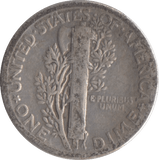 1931 SILVER ONE DIME USA - SILVER WORLD COINS - Cambridgeshire Coins