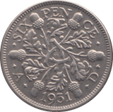 1931 SIXPENCE ( AUNC ) - Sixpence - Cambridgeshire Coins