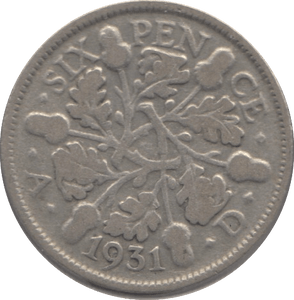 1931 SIXPENCE ( FINE ) 1 - Sixpence - Cambridgeshire Coins
