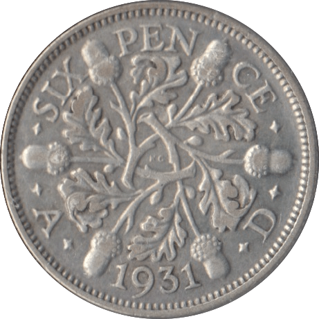 1931 SIXPENCE ( FINE ) - Sixpence - Cambridgeshire Coins