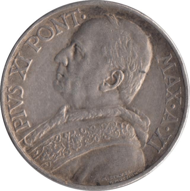 1932 10 LIRA VATICAN CITY - WORLD COINS - Cambridgeshire Coins