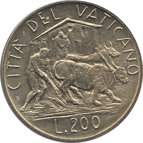 1932 200 LIRE VATICAN CITY - WORLD COINS - Cambridgeshire Coins