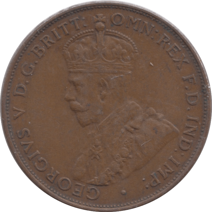 1932 AUSTRALIA ONE PENNY - WORLD COINS - Cambridgeshire Coins