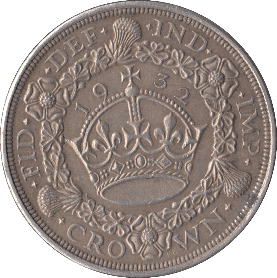 1932 CROWN ( GVF ) - Crown - Cambridgeshire Coins