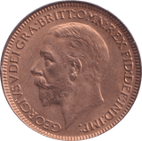 1932 FARTHING ( BU ) - Farthing - Cambridgeshire Coins