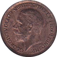 1932 FARTHING ( UNC ) - Farthing - Cambridgeshire Coins