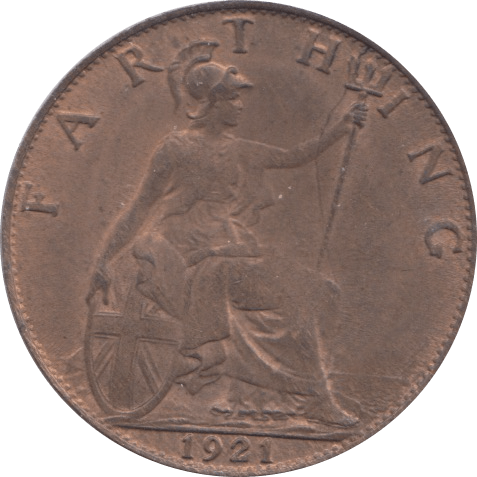 1932 FARTHING ( UNC ) - Farthing - Cambridgeshire Coins