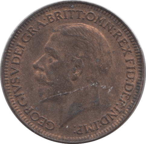 1932 FARTHING ( UNC ) - Farthing - Cambridgeshire Coins