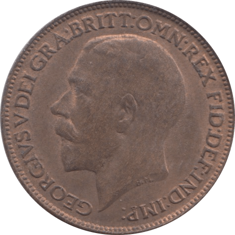 1932 FARTHING ( UNC ) - Farthing - Cambridgeshire Coins