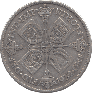 1932 FLORIN ( GF ) - Florin - Cambridgeshire Coins