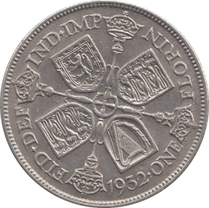 1932 FLORIN ( GVF ) 16 - Florin - Cambridgeshire Coins
