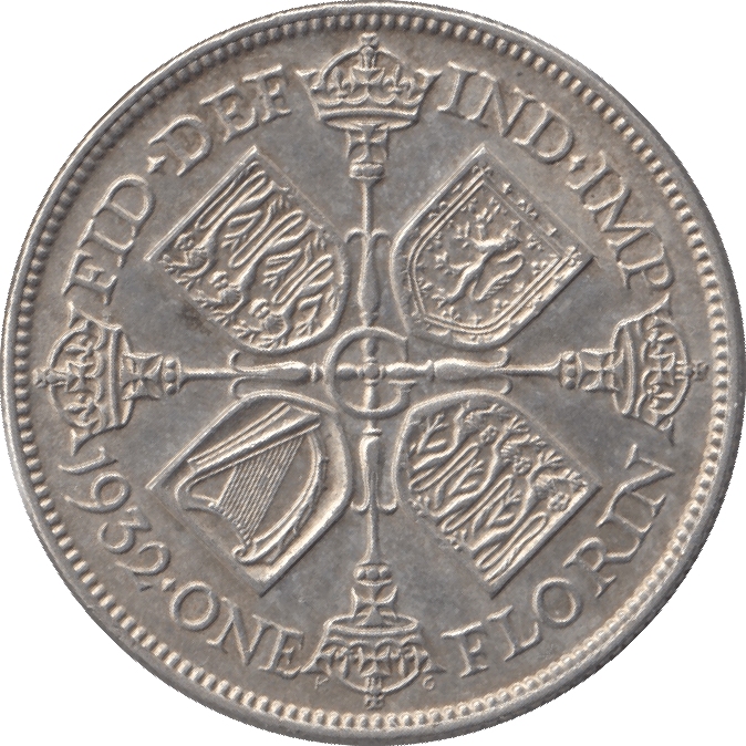 1932 FLORIN ( UNC ) - FLORIN - Cambridgeshire Coins