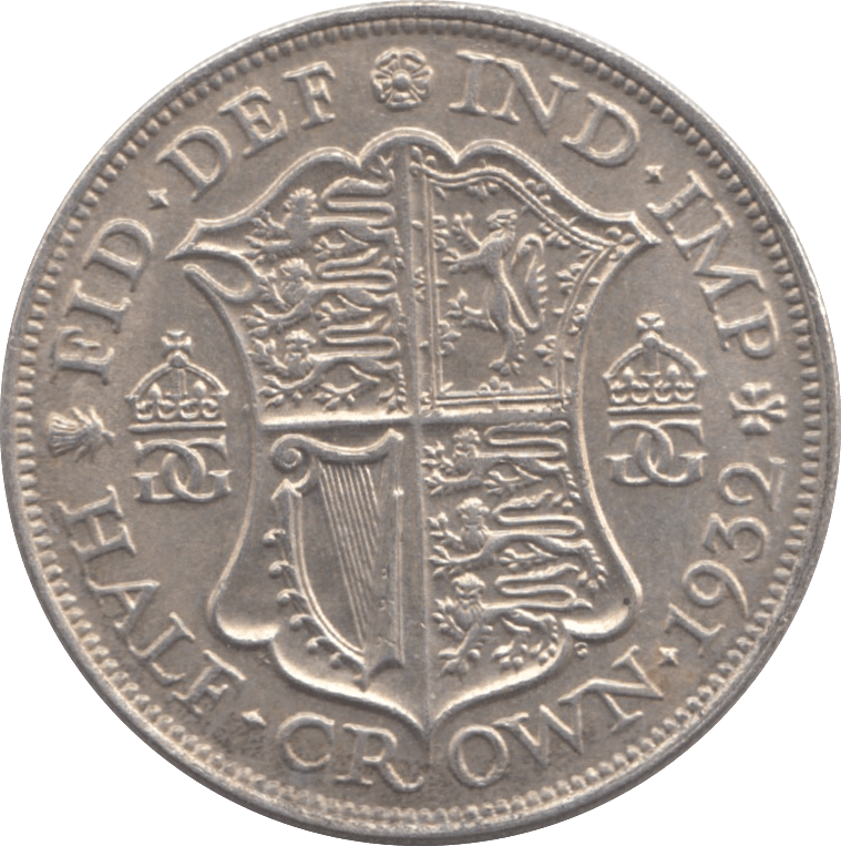 1932 HALFCROWN ( EF ) 17 - Halfcrown - Cambridgeshire Coins
