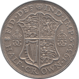1932 HALFCROWN ( EF ) 6 - Halfcrown - Cambridgeshire Coins
