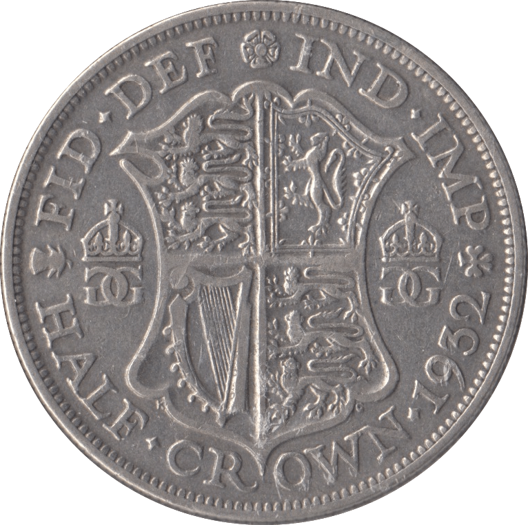 1932 HALFCROWN ( VF ) - HALFCROWN - Cambridgeshire Coins