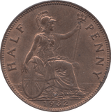 1932 HALFPENNY ( AUNC ) - HALFPENNY - Cambridgeshire Coins