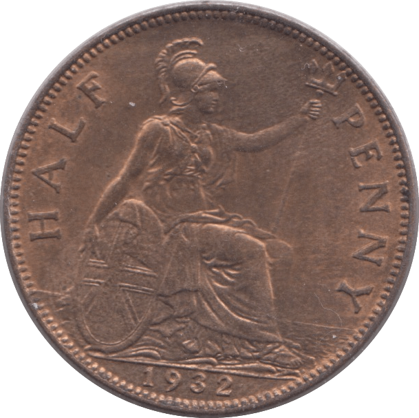 1932 HALFPENNY ( BU ) - Halfpenny - Cambridgeshire Coins