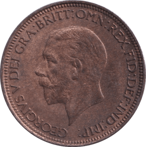 1932 HALFPENNY ( UNC ) - Halfpenny - Cambridgeshire Coins